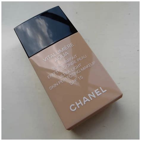 chanel vitalumiere aqua beige rose 22|chanel vitalumiere aqua foundation swatches.